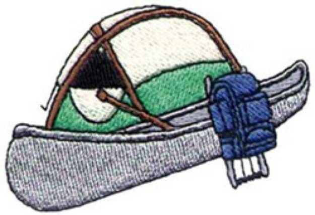 Picture of Camping Equipment Machine Embroidery Design