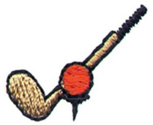 Picture of 1" Golf Club Machine Embroidery Design