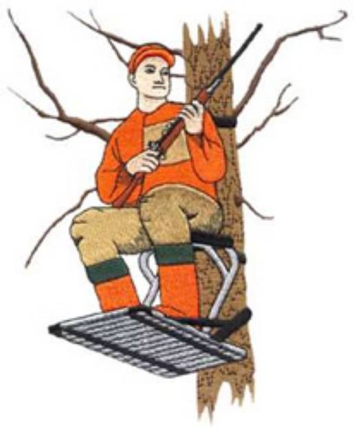 Picture of Tree Stand Machine Embroidery Design