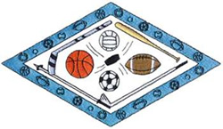 All-Sports Logo Machine Embroidery Design