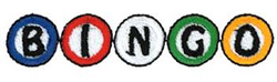 Bingo Balls Machine Embroidery Design
