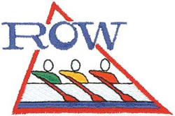 Row Machine Embroidery Design