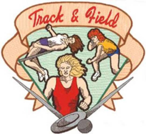 Picture of Womens Track Machine Embroidery Design