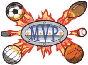 Picture of Most Valuable Player Machine Embroidery Design