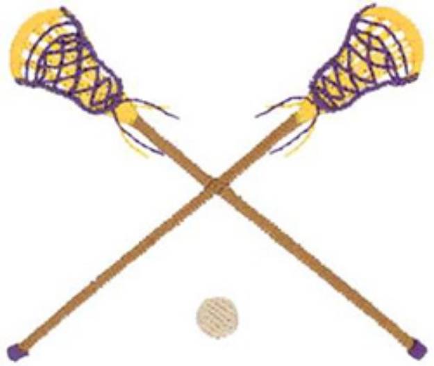 Picture of Lacrosse Gear Machine Embroidery Design