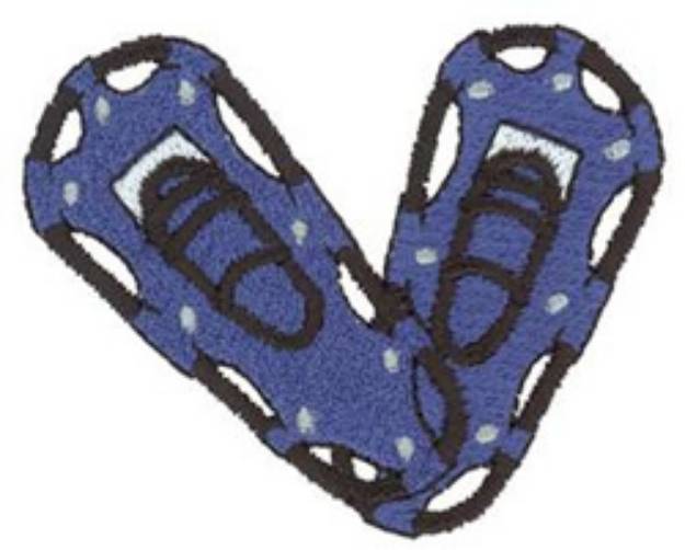 Picture of Snowshoes Machine Embroidery Design