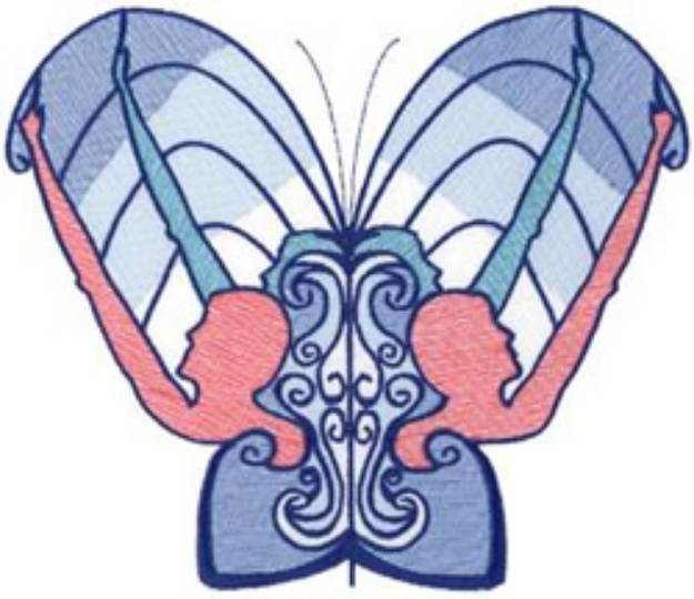 Picture of Synchronized Swimming Machine Embroidery Design