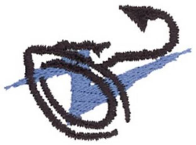 Picture of Fishing Hook Machine Embroidery Design