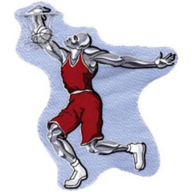 Picture of Slam Dunk Machine Embroidery Design