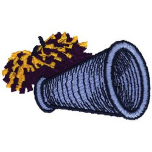 Picture of Cheerleading Equipment Machine Embroidery Design
