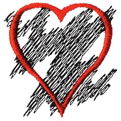 Heart Design Machine Embroidery Design