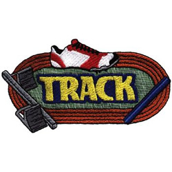 Track Machine Embroidery Design