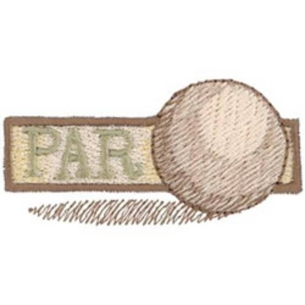 Picture of Par Machine Embroidery Design