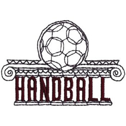 Olympic Handball Machine Embroidery Design