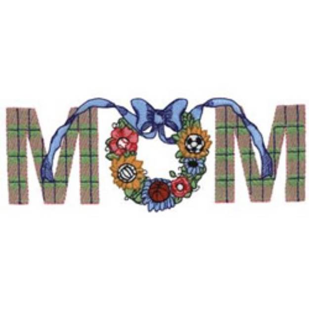 Picture of Sports Mom Machine Embroidery Design