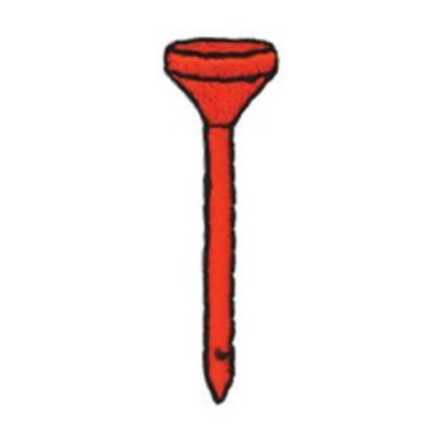 Picture of Golf Tee Machine Embroidery Design
