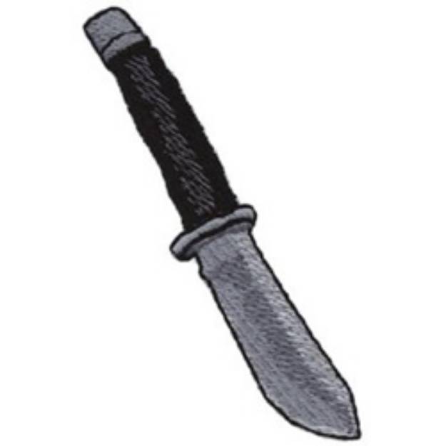 Picture of Hunting Knife Machine Embroidery Design