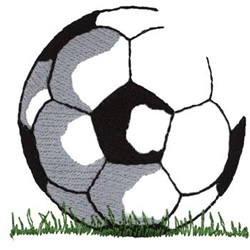 Soccerball Machine Embroidery Design
