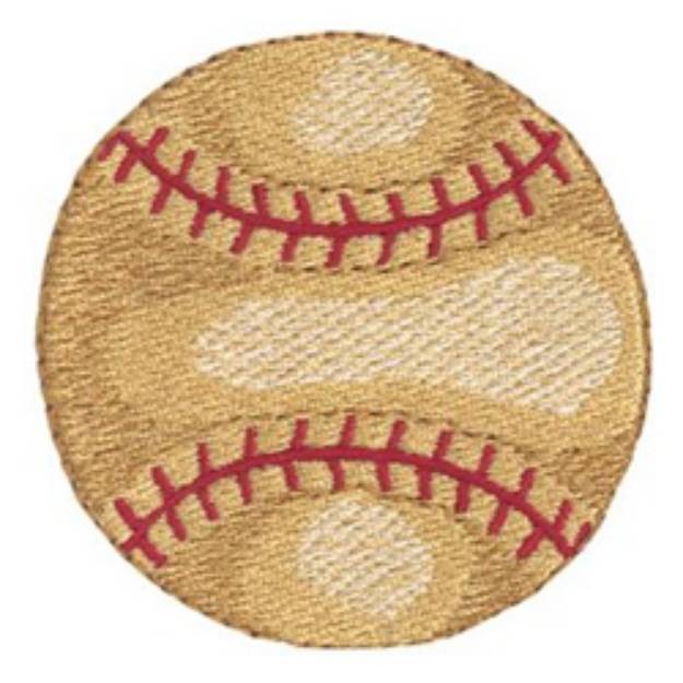 Picture of Vintage Baseball Machine Embroidery Design