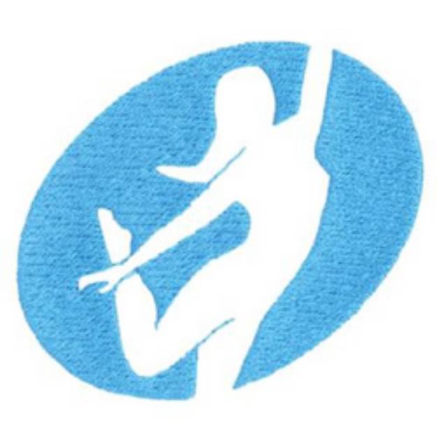 Picture of Dance Logo Machine Embroidery Design