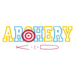 Archery Kid Machine Embroidery Design