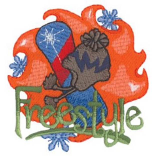 Picture of Freestyle Machine Embroidery Design