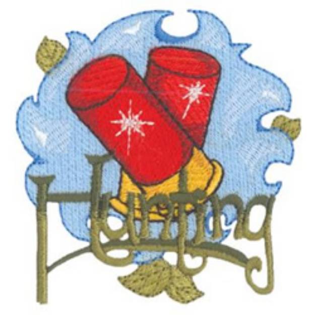Picture of Hunting Machine Embroidery Design