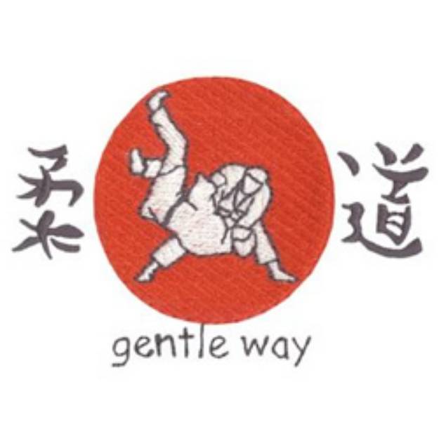 Picture of Gentle Way Machine Embroidery Design