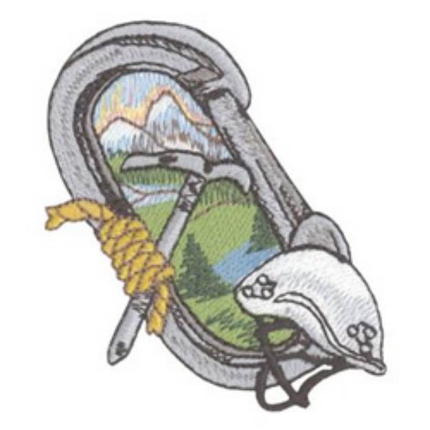 Picture of Climbing Gear Machine Embroidery Design