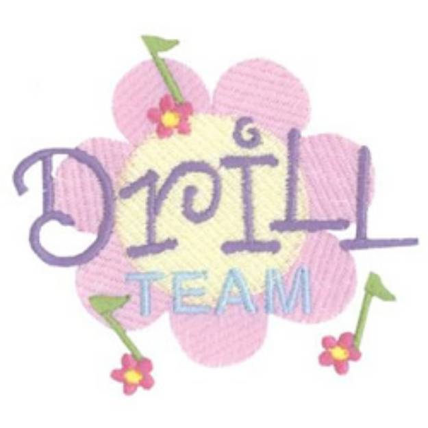 Picture of Drill Team Machine Embroidery Design