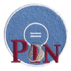 Pin Machine Embroidery Design