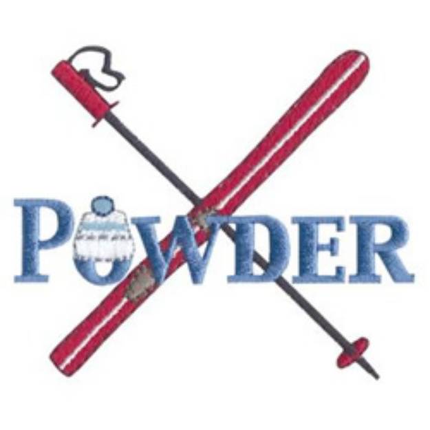 Picture of Powder Machine Embroidery Design