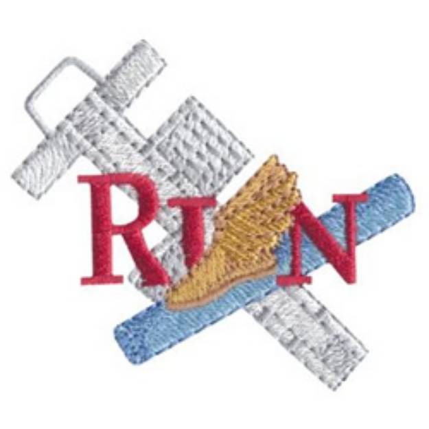 Picture of Run Machine Embroidery Design