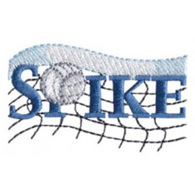 Picture of Spike Machine Embroidery Design