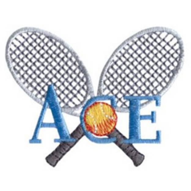 Picture of Ace Machine Embroidery Design