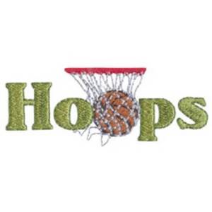 Picture of Hoops Machine Embroidery Design