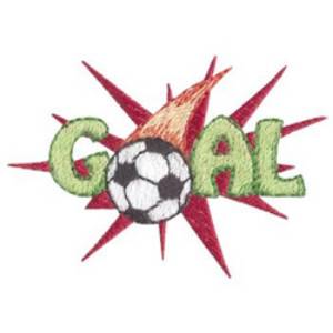 Picture of Goal Machine Embroidery Design