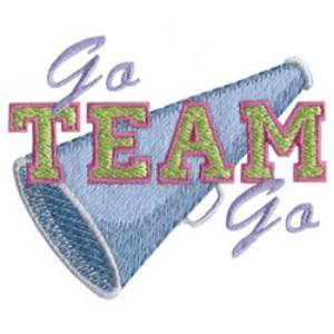 Picture of Go Team Go Machine Embroidery Design