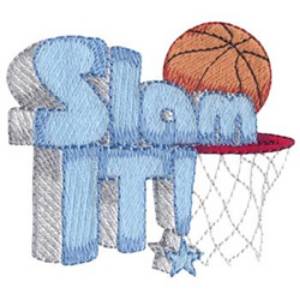 Picture of Slam It! Machine Embroidery Design
