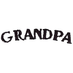 Grandpa Machine Embroidery Design