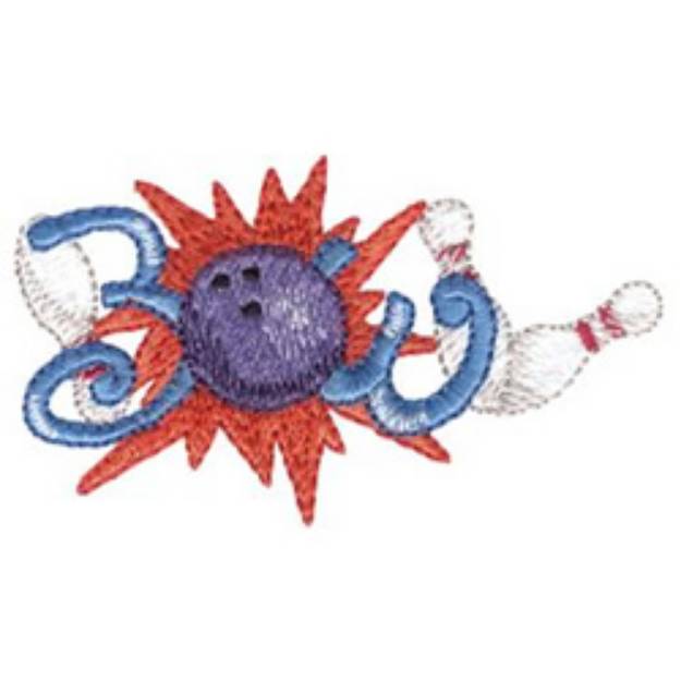 Picture of Bowl Machine Embroidery Design