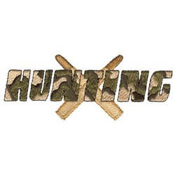 Hunting Machine Embroidery Design