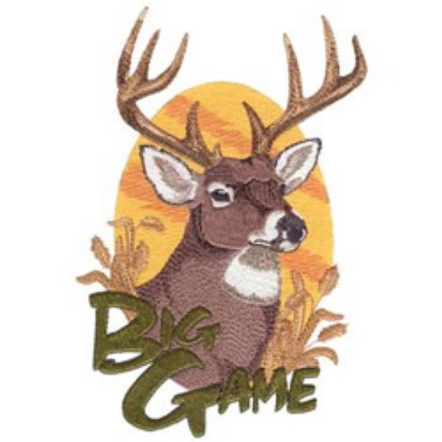 Picture of Whitetail Machine Embroidery Design