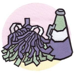Picture of Cheerleading Machine Embroidery Design