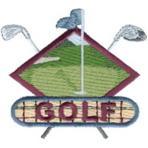 Picture of Putting Green Machine Embroidery Design