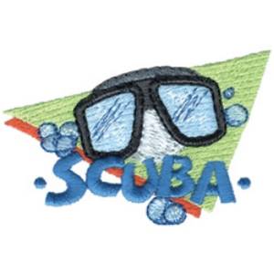 Picture of Scuba Machine Embroidery Design