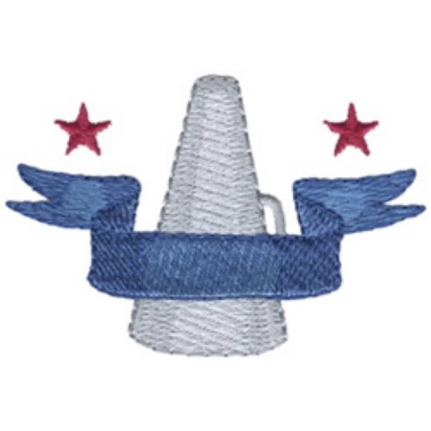 Picture of Cheerleader Logo Machine Embroidery Design