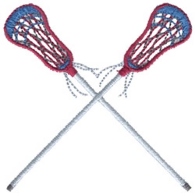Picture of Lacrosse Machine Embroidery Design