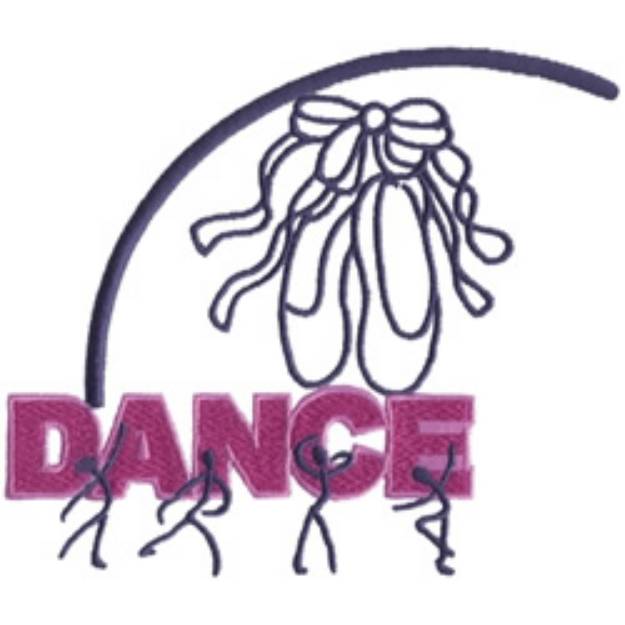 Picture of Dance Machine Embroidery Design