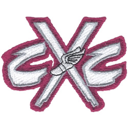 Cross Country Machine Embroidery Design